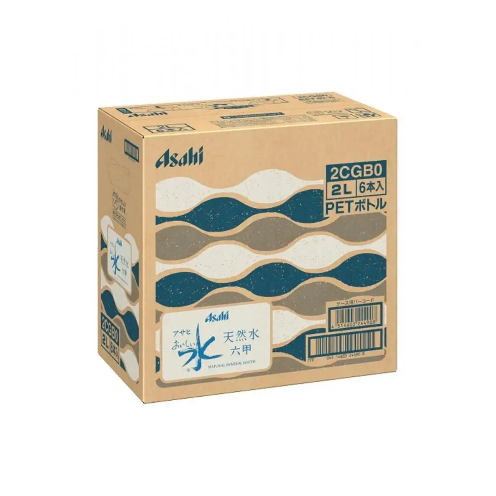 アサヒ おいしい水 天然水 六甲 PET２L×12本(６本入り2ケース)
