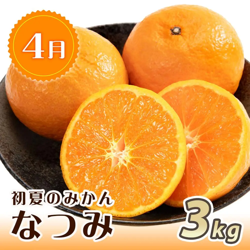【1・4・7月 全3回】紀州和歌山産旬のフルーツセット（みかん・なつみ・バレンシア）【UT82】