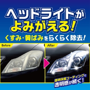 ヘッドライトクリーナーパッド 晴香堂 HARUKADO