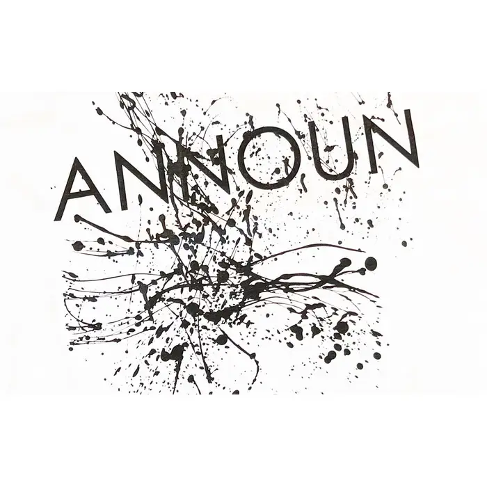 ［ANNOUN］Painting Ｔシャツ ホワイト | 服 白 アパレルブランド 絵画 アート コラボレーション アンノウン 福祉 就労支援 就労継続支援B型事業所 アトリエ・アンノウン 埼玉県 越谷市
