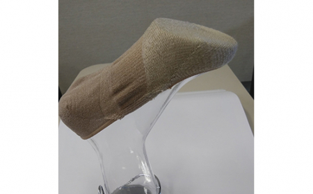【23cm～25cm】 こんなのはじめて のびのびふっとかばー ／ 松村 フットカバー 冷え性対策 靴下 3袋 国産 奈良県 御所市