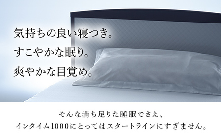 【パラマウントベッド】電動ベッド インタイム1000 セミダブル 1＋1M RQA117SB マットレス：カルムアドバンス付 電動ベッド88＋マットレス10/ベッド 家具 寝具 健やか 爽やか 睡眠 千葉県 山武市 SMAL004