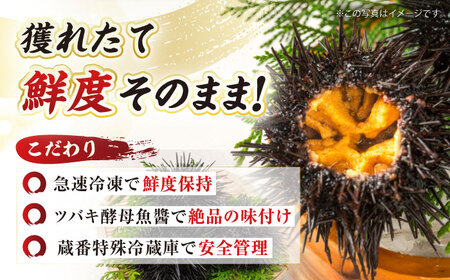 五島産塩ウニ 70g×1本 五島市/有限会社心誠 [PCG016]  ウニ 雲丹 うに 珍味 ご飯のお供 おつまみ 