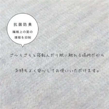 カーペット 日本製 抗菌防臭 ペット対応 ビオラ 261×261cm 江戸間 4.5畳 グレー【1518714】