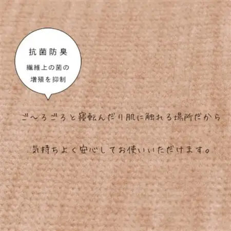 カーペット 日本製 抗菌防臭 ペット対応 ビオラ 261×261cm 江戸間 4.5畳 ベージュ【1519444】