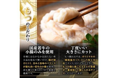 しょうゆ味 もつ鍋 国産若牛小腸のみ使用(4人前)モツ鍋 もつ鍋セット 国産牛 牛肉 冷凍 九州味噌 醤油 牛モツ 小腸 ホルモン ちゃんぽん＜離島配送不可＞【ksg0545-B】【博多もつ鍋おおやま】