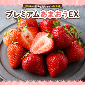 ＜先行予約受付中・数量限定＞2027年2月上旬から順次お届け！プレミアムあまおうEX ティッシュボックス用特別仕様の桐箱入り(約400g) 苺 いちご イチゴ フルーツ 果物 くだもの 手作り スイーツ ギフト 贈答 ＜離島配送不可＞【ksg1251】【THE FARM_strawberry】