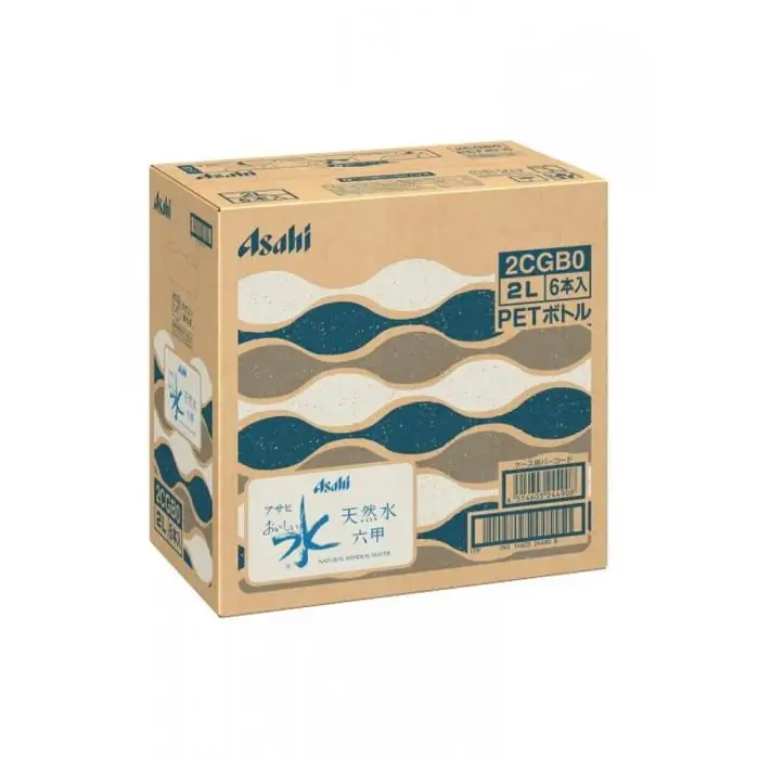 【3ヶ月定期便】アサヒ おいしい水 天然水 　　六甲 PET2L×12本 (6本入り2ケース)
