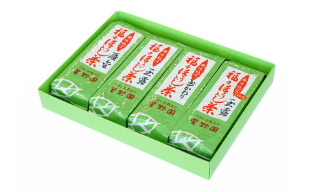 福々ほうじ茶 4種飲み比べセット 雁金 玉かおり 玉露 特選玉露 100g×4本 化粧箱入り 自家焙煎 ほうじ茶 お茶 飲み比べ [星野園] 【010S499】