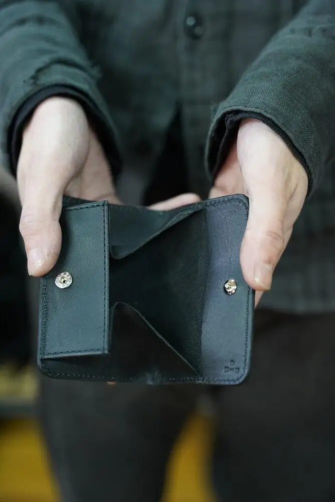 【ierib】COIN PURSE / 小銭入れ カラー：BLACK