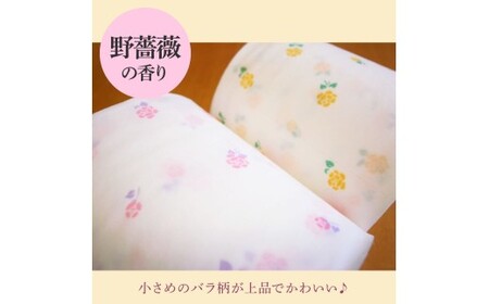 トイレットペーパー ダブル 天然パルプ100% エグランティーヌ4ロール×12個入り 合計48個入り 30m 野薔薇の香り 香り付き 野バラ プリント入り 柄入り【ハヤシ商事株式会社】 [BQAD018]
