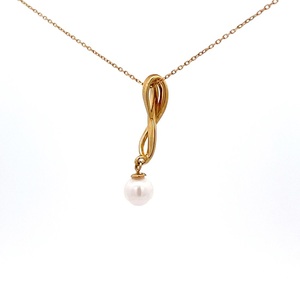 K18YG　アコヤパール　ペンダント　S31（720112）K06011-H