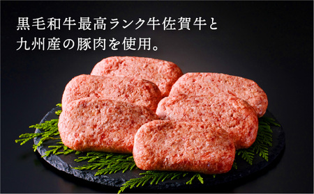 佐賀牛ハンバーグ150g×6個・切り落とし500g