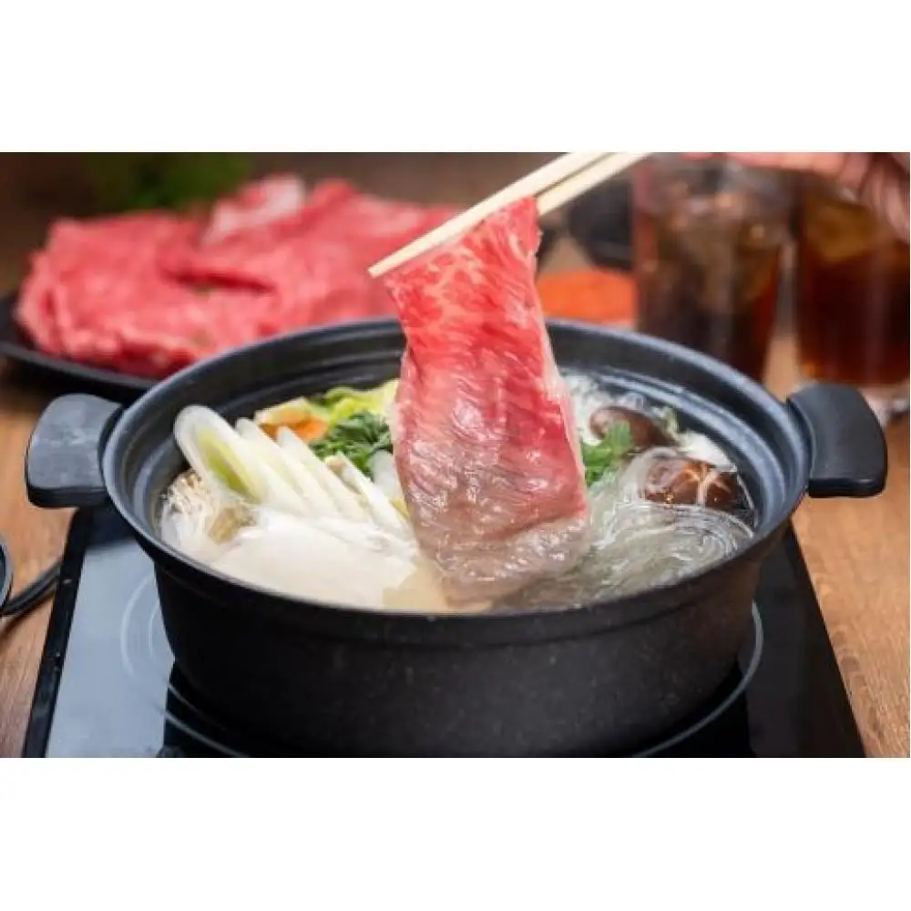 熊野牛 すき焼き・しゃぶしゃぶ リブローススライス 500g【MT20】
