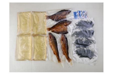 鮎の甘露煮の出汁茶漬け(4人前)(B628-2)