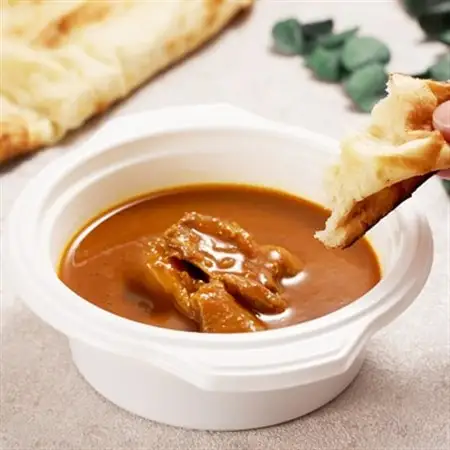 美味安心 バターチキンカレー甘口 レトルト 7箱_惣菜・加工品 カレー  _【1520460】