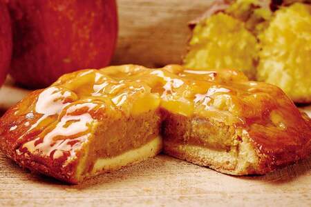 ポテトアップルパイ 3台セット (直径17cm) 冷凍 [らぽっぽファーム 大阪府 守口市] [2092]