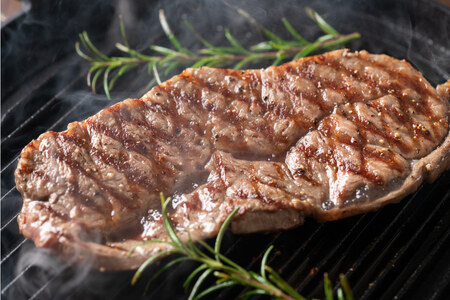 【厳選希少部位】【A4～A5】 博多和牛 ミスジステーキ 約300g（100g×3p） [MEAT PLUS 福岡県 筑紫野市 21760778]