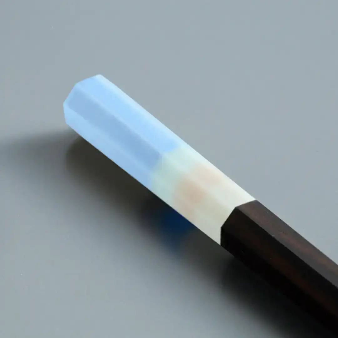 夫婦セット LAコースト＆マンチェスタービー 230mm 箸 高級箸 贈答用箸 23cm 燕三条製 ものづくり [マルナオ]【029S028】