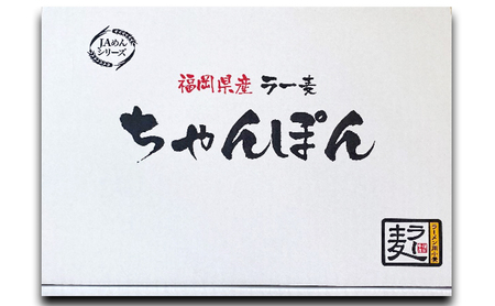 ちゃんぽん 福岡県産 ラー麦ちゃんぽん 1ケース 麺 
