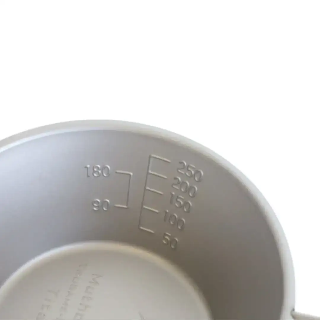 Titanium Ultra Light Sierra Cup (UL-SC320Ti) キャンプ用品 アウトドア用品 BBQ 防災用品 登山 バーベキュー [Muthos Homura]【010S511】