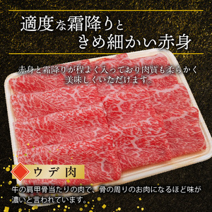 博多和牛 ウデすき焼用 1㎏（500g×2p） _KY4506