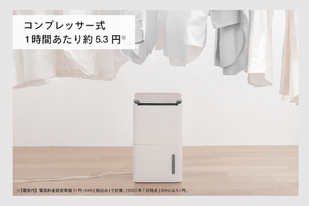 衣類乾燥除湿機 (JS-E955W)