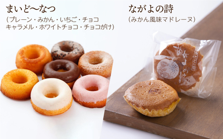 【6回定期便】【大容量】焼き菓子 詰合せ（25-30個入）長与町/ワルツの森ひさ家[EAO023]  スイーツ 焼き菓子 詰め合わせ セット ドーナツ マドレーヌ ゼリー 和菓子 洋菓子 お菓子 おやつ 冷蔵 定期便