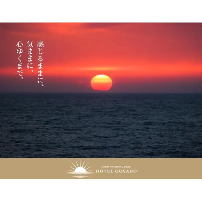 【佐渡島】HOTEL OOSADO（ホテル大佐渡）　宿泊補助券【４５，０００円分】電話予約のみ対象です。