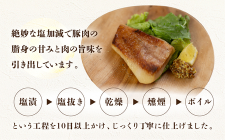 【飛騨 味職人】ボーノポーク豚とろベーコン 約900g（約300g×3）ベーコン【57-20】