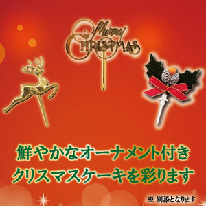 先行予約 ケーキ クリスマス用 いちごケーキ 1ホール ケーキ 