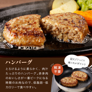 十勝若牛のローストビーフ・ハンバーグセット【十勝若牛 ハンバーグ ローストビーフ 300g 赤身肉 惣菜 おつまみ オードブル 豊かな旨味 牛肉 肉 ブランド牛 国産 惣菜 小分け 豊かな旨味 贈り物 冷凍 お取り寄せ ギフト お中元 お歳暮 のし 熨斗北海道 清水町】_S003-0025