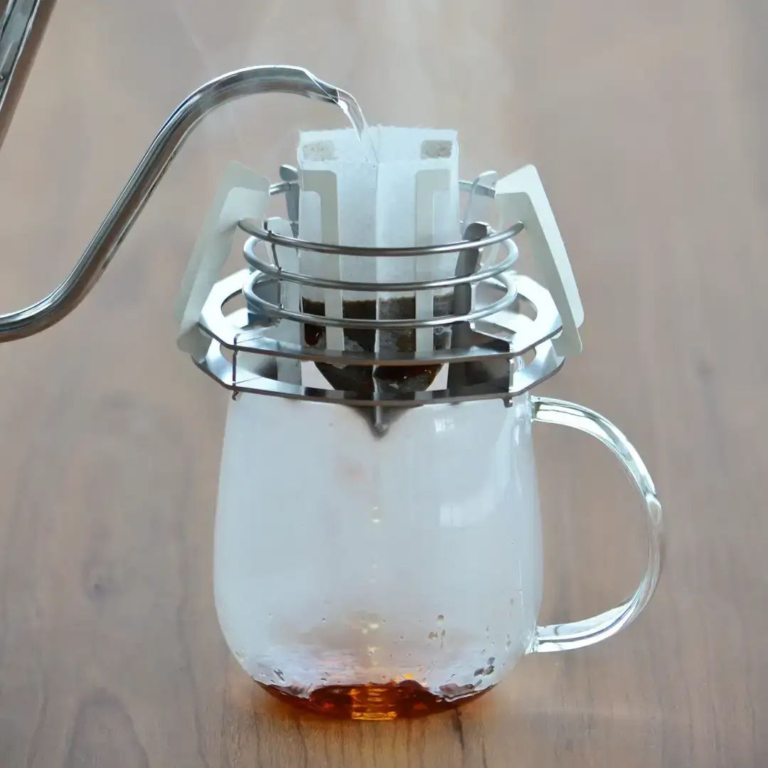 ドリップバッグキーパー 燕三条製 コーヒースタンド ドリップコーヒー スタンド ステンレス U+RooLee