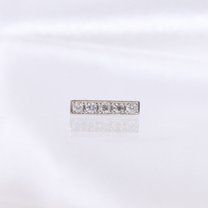 プラチナ 0.30ctラインダイヤモンドピアス  PT900 プラチナ ダイヤモンド ダイヤ0.15ct×2 カラット 天然ダイヤモンド プラチナ900 ジュエリー アクセサリー 山梨県 甲斐市 BQ-143