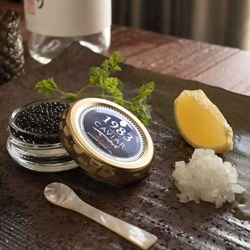 MIYAZAKI CAVIAR 1983（宮崎キャビア1983）200g(100g×2個）　国産「ジャパンキャビア」　鮎のよしの＜25-2a＞