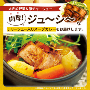 【ナチュラルファーム菓樹】農園野菜と自家製もち豚チャーシューのスープカレー 3個セット _NK0206