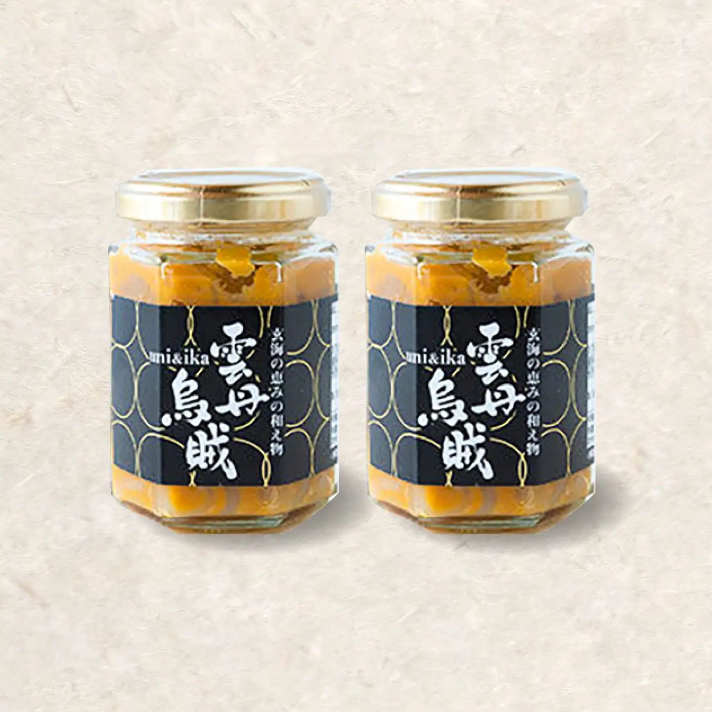 海魚の雲丹烏賊（うにいか） 計240g（120g×2瓶）/ うに おつまみ / 佐賀県 [41AOCS027]