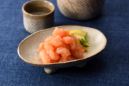 ZH153.【博多辛子明太子の島本】甘エビめんたい160g