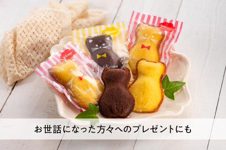 ZH139.にゃんこカステラ（6個）