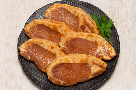 A1449.九州産黒豚ロースプルコギ漬け込みセット（750g）