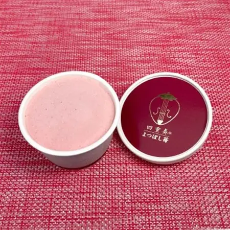 【産直】四重奏いちごアイス　よつぼし使用　愛知県みよし市　6個セット(各90ml)【配送不可地域：離島】【1507383】