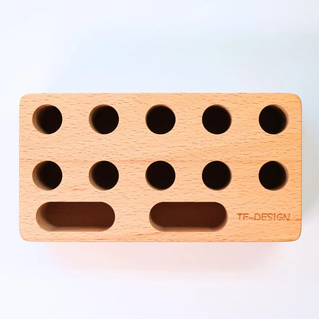 卓上ツールスタンド 木製 机上収納 文房具 工具立て 収納 DIY 工具収納 道具収納 模型 工作 おしゃれ シンプル 模型工具 収納用品 【016S067】