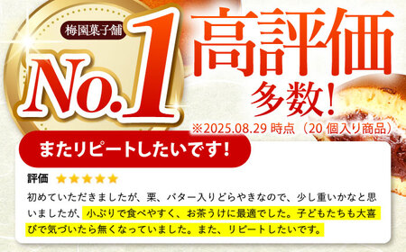 【3回定期便】 栗・バター入り どら焼き 10個 〈ランキング全国6位！〉 【梅園菓子舗】 バタどら つぶあん 人気[TAF005]