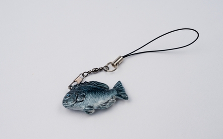 オーダー制作 リアル ストラップ / キーホルダー 魚 さかな フィッシュ 釣り 海 うみ クマノミ 海水魚 海の生き物 鍵 かぎ 家 車 自転車 かわいい お土産 雑貨 思い出 プレゼント ギフト すさみ 【mac006A】
