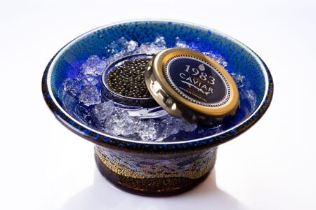 金・プラチナ象嵌「光琳」1983J.CAVIAR BOWL 皇晶_0092-001