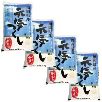 Y17-23 令和7年産 無洗米 元気つくし20kg