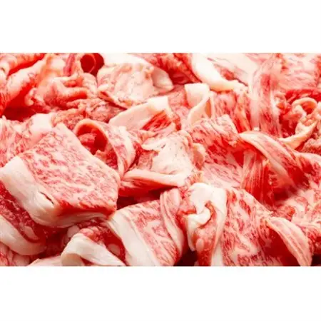 【毎月定期便】博多和牛切り落とし　400g全3回_肉 黒毛和牛 牛肉   定期便 定期便  _【配送不可地域：離島】【4054480】
