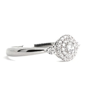 プラチナ ダイヤモンドリング　0.26CT　R3975DI-P 188-069