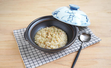 有田焼 染付鳥獣戯画「Waku-わく鍋」【よう楽庵・たかす】お鍋 鍋 ラーメン 雑炊 鳥獣戯画 シリーズ 限定 20客 ギフト 器 うつわ A50-325