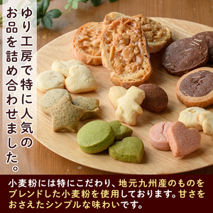 焼き菓子詰め合わせセットC(10種・合計670g)お菓子 詰め合わせ ラスク クッキー 手作り スイーツ 常温 常温保存 数量限定【ksg1504】【ゆり工房】